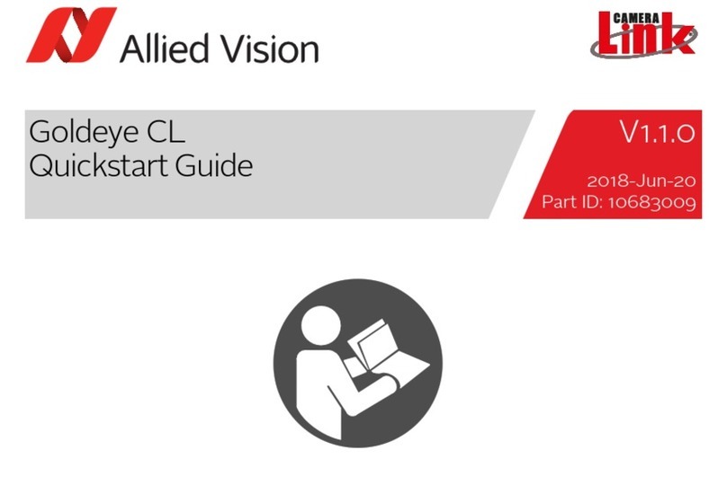 Allied Vision Goldeye CL quick start guide