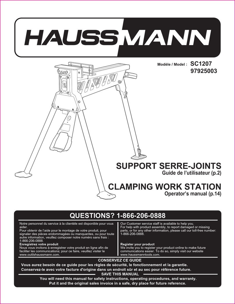 Haussmann SC1207 Operator's manual