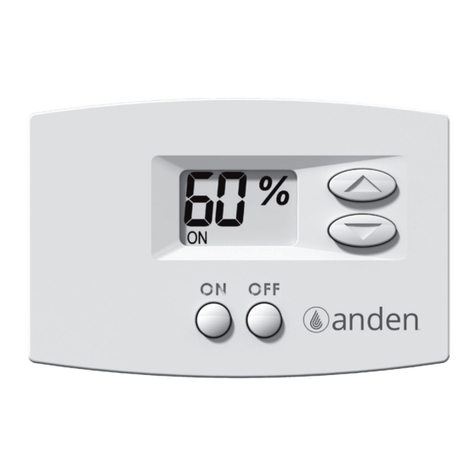 Anden A77 Installation & operating instructions Anden A77 Installation & operating instructions