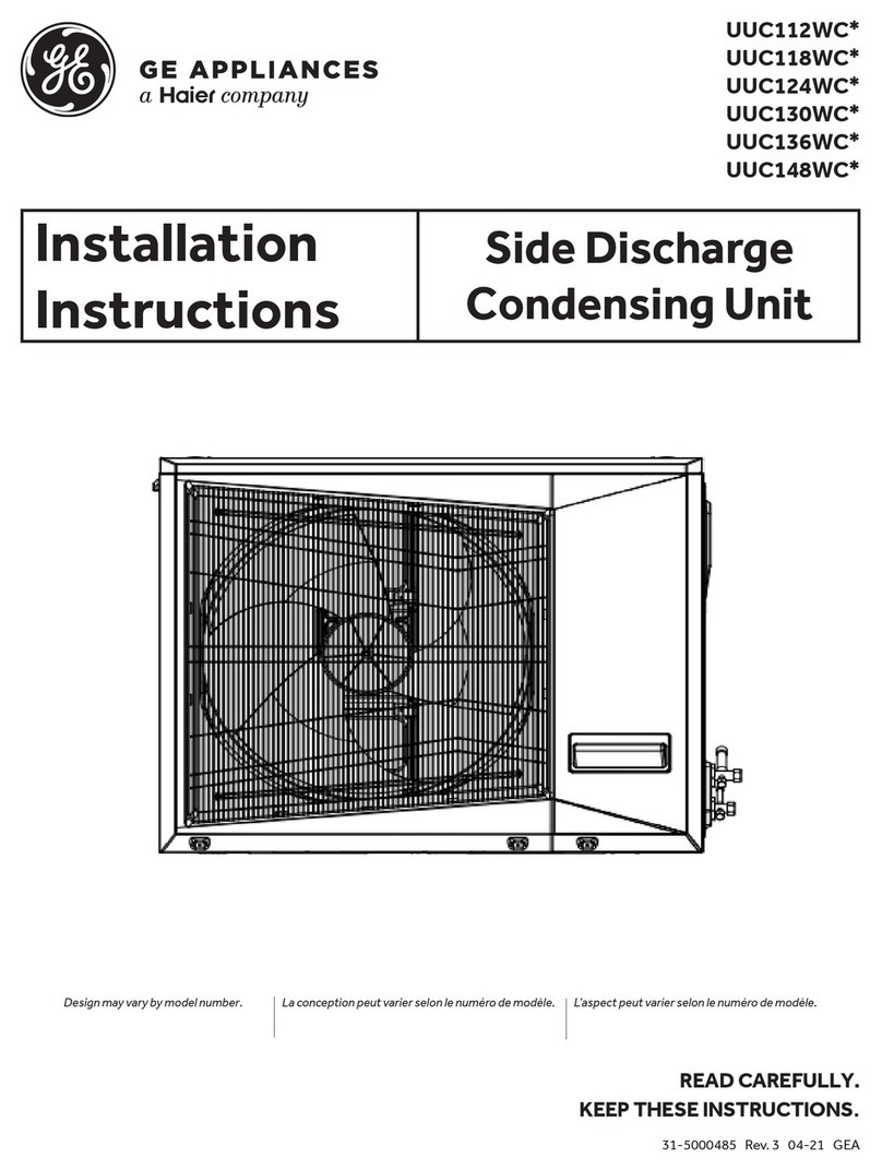 GE UUC112WC Series User manual GE UUC112WC Series User manual