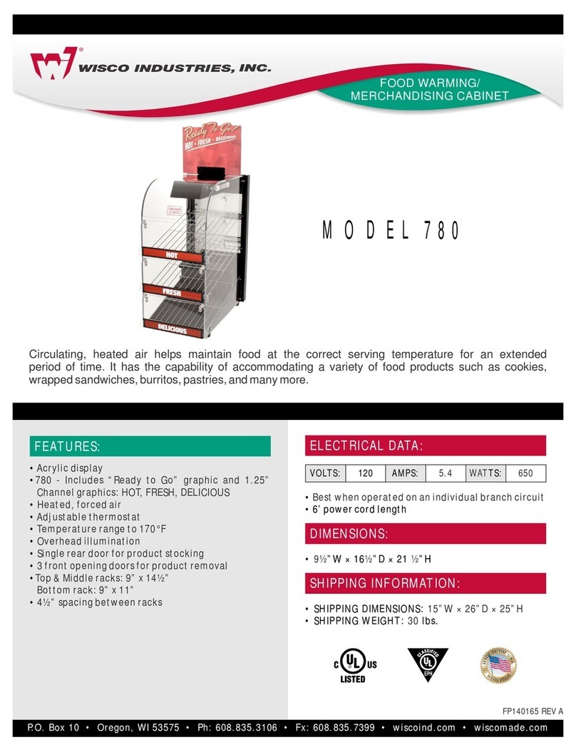 Wisco Industries 780 manual