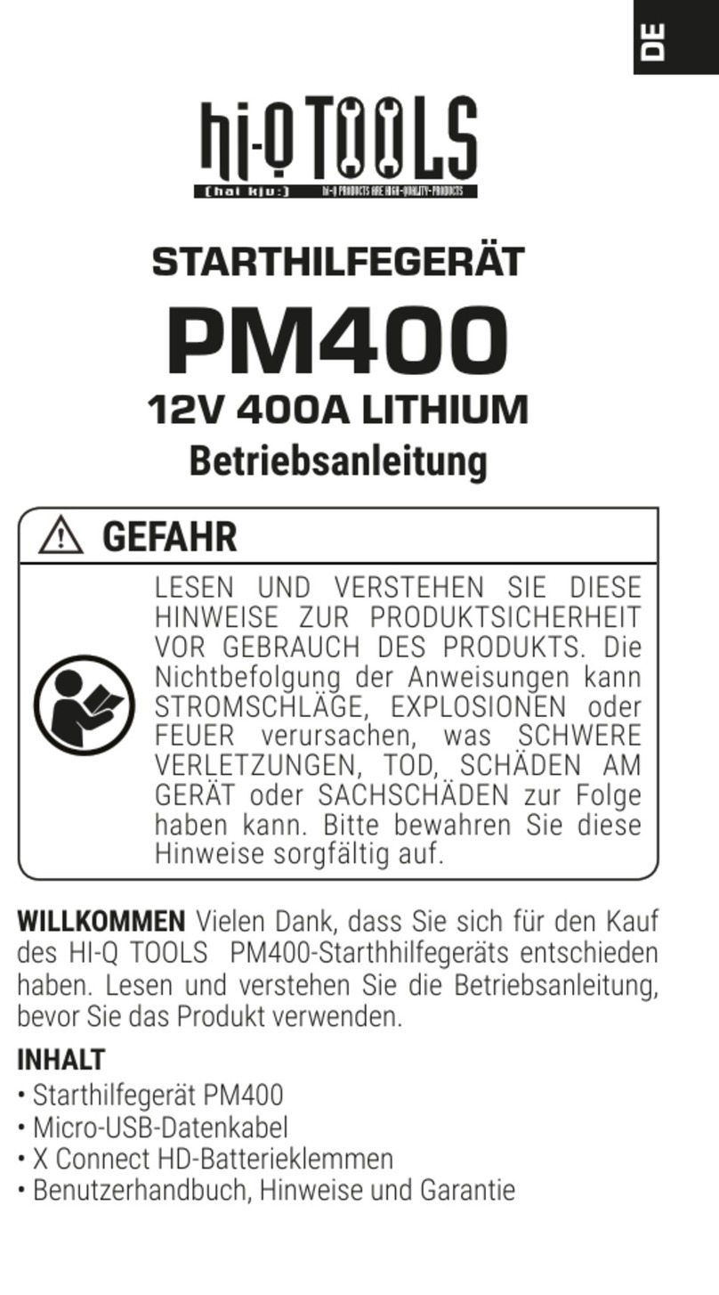 HI-Q TOOLS PM400 user guide