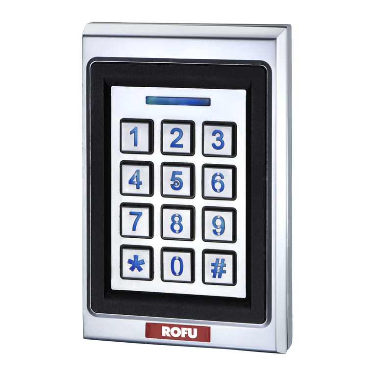 CDVI ROFU BKC-5000B instructions