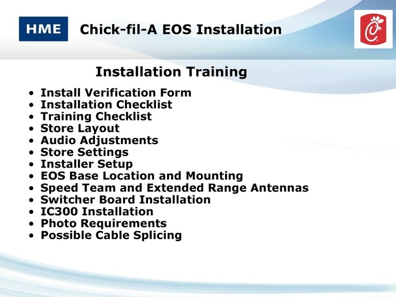 HME IC300 Installation