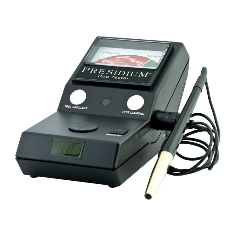 PRESIDIUM Duo Tester Instruction Manual