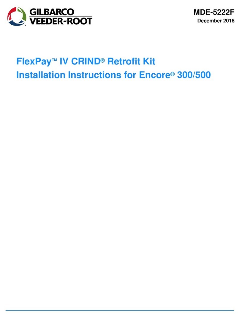 GILBARCO VEEDER-ROOT FlexPay IV CRIND installation instructions