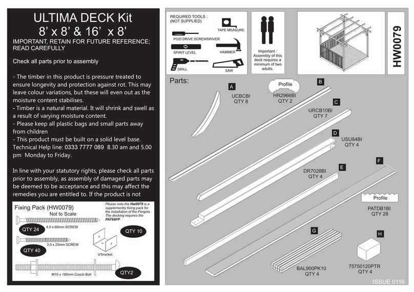 Forest garden HW0079 User manual