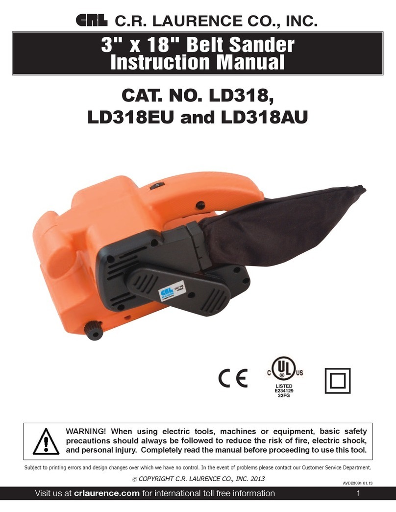 CRL LD318 User manual
