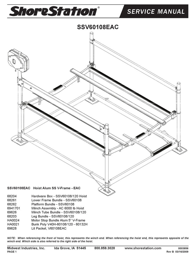 ShoreStation SSV60108EAC User manual