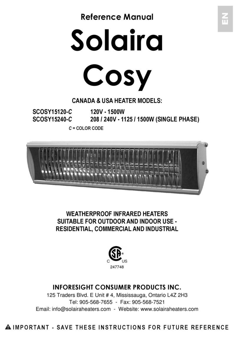 Inforesight Solaira Cosy SCOSY15120 Reference manual