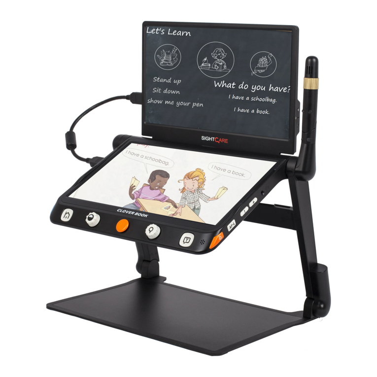 SightCare Clover Book user guide