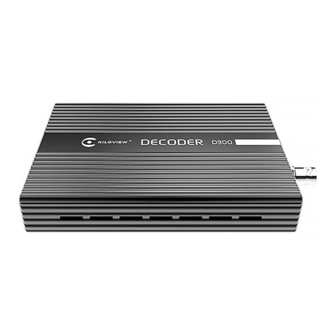 Kiloview D300 Series User manual
