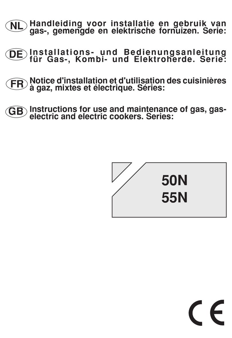 Atag 50N Series Instructions for use and maintenance Atag 50N Series Instructions for use and maintenance