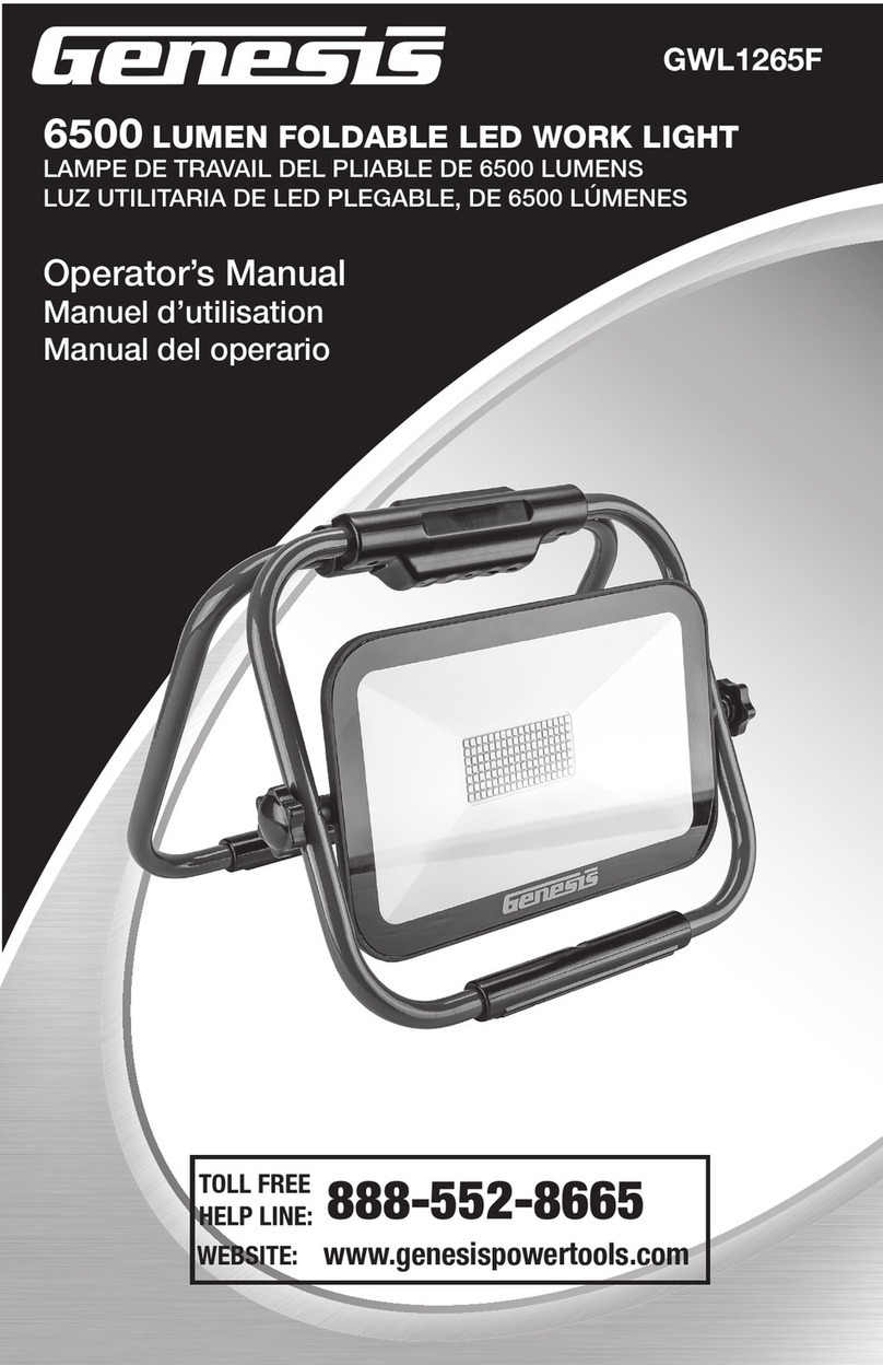 Genesis GWL1265F User manual