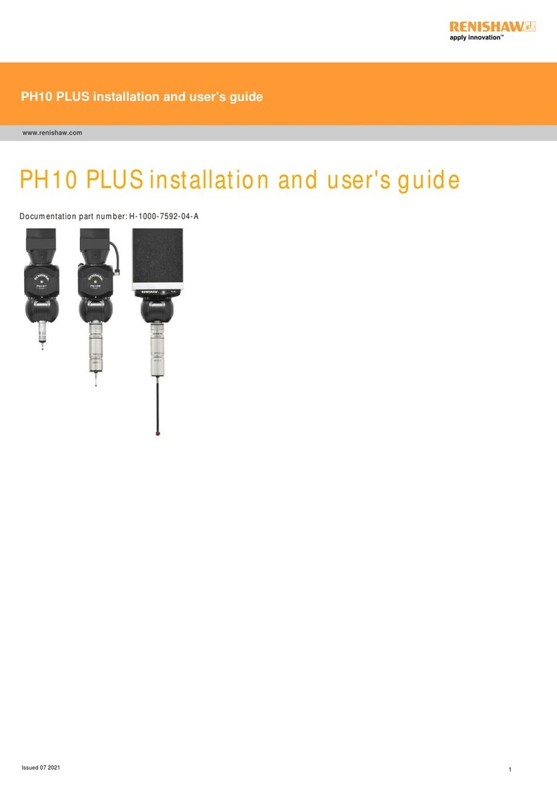Renishaw PH10 PLUS Series User manual