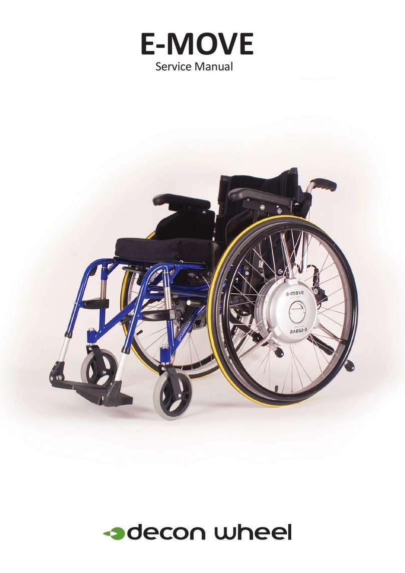 Decon wheel e-move User manual