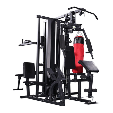 FRENCH FITNESS 5 STATION MULTI GYM SYSTEM V2 owner's manual