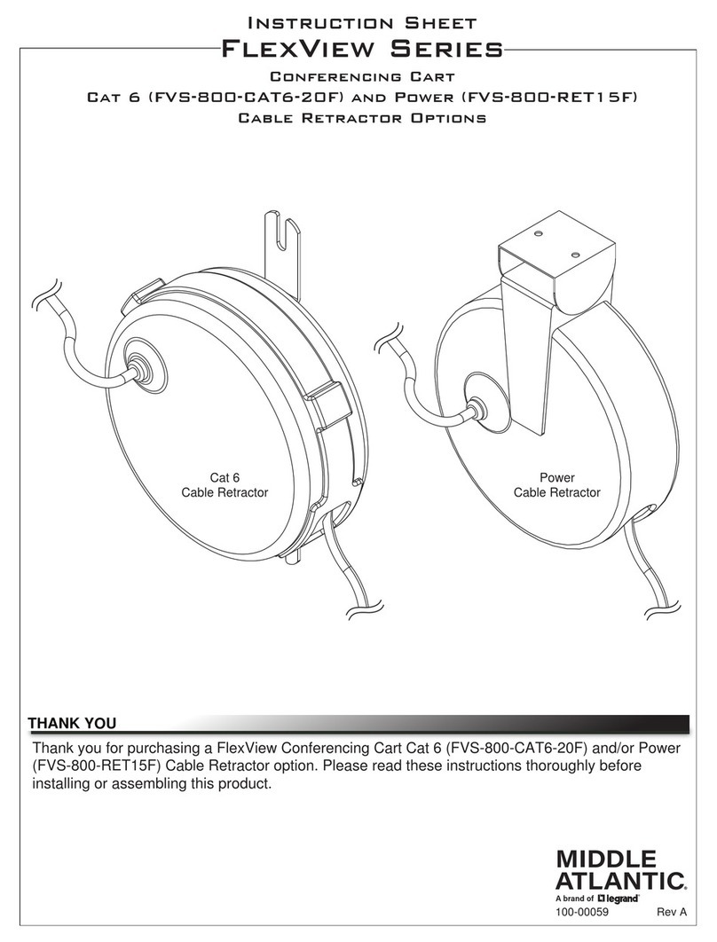 Middle Atlantic FlexView Series User manual