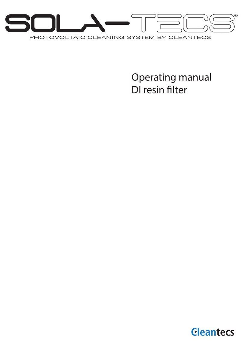 Cleantecs SOLA-TECS 0200272 operating manual