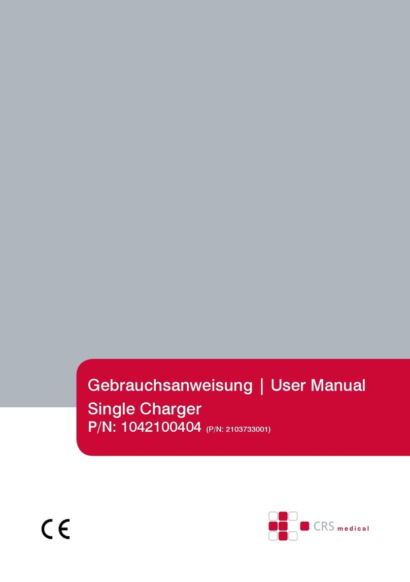 CRS Single Charger user manual