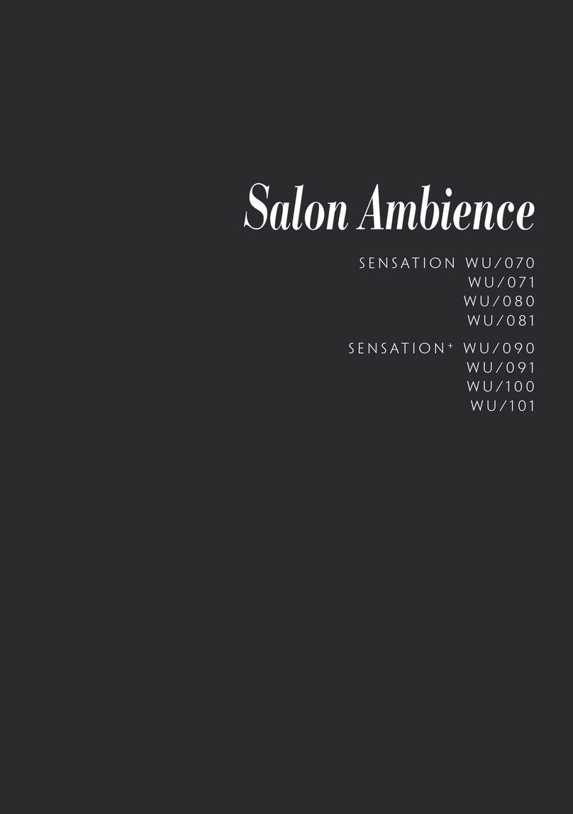 Salon Ambience SENSATION WU/070 manual