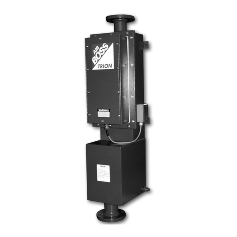 Trion Air Boss 38 Series Installation, operation & maintenance manual Trion Air Boss 38 Series Installation, operation & maintenance manual
