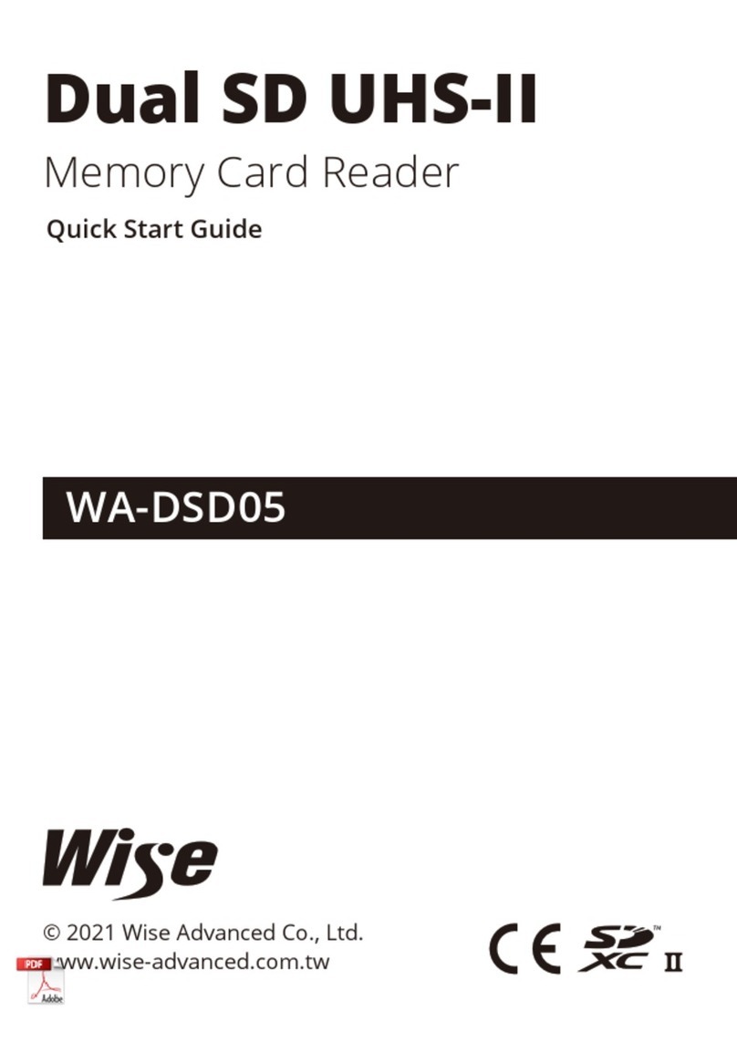 Wise WA-DSD05 quick start guide