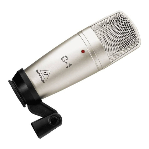 Behringer PODCASTUDIO 2 USB User manual