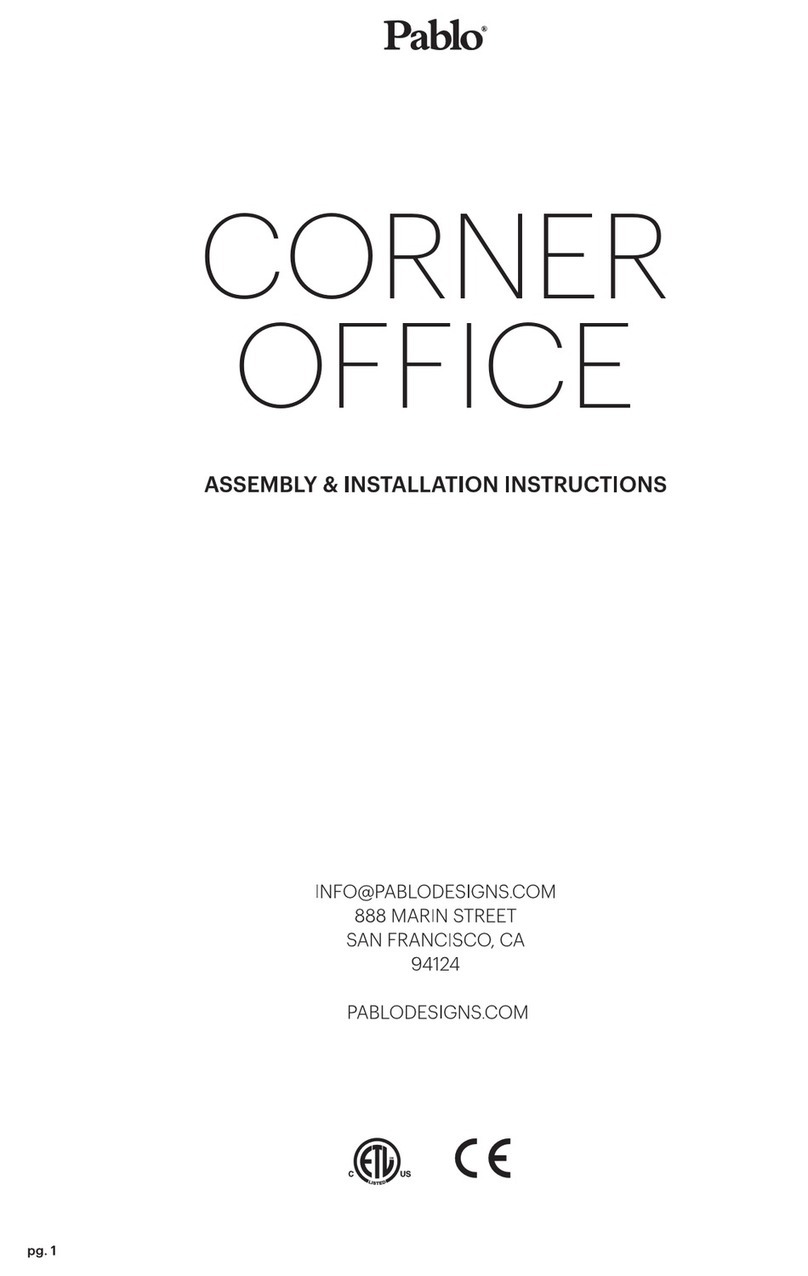 Pablo Corner Office Programming manual