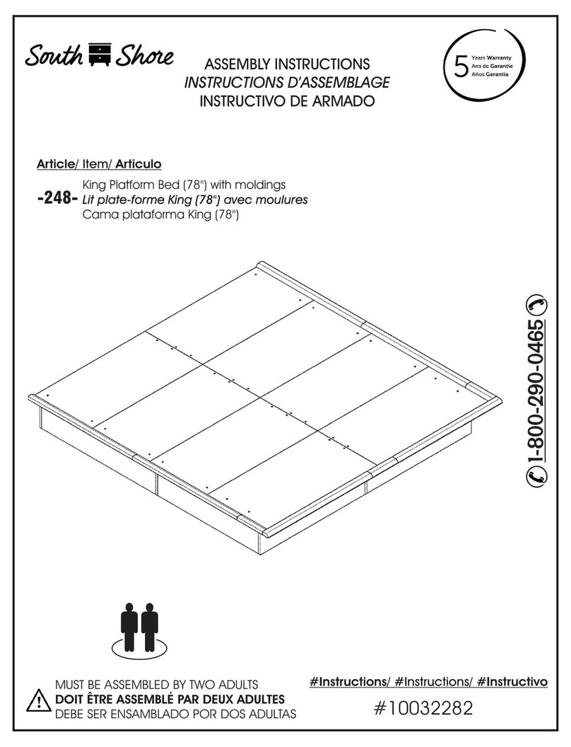 SouthShore 248 Assembly instructions