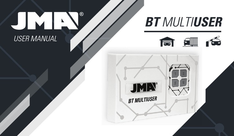 JMA BT MULTIUSER user manual