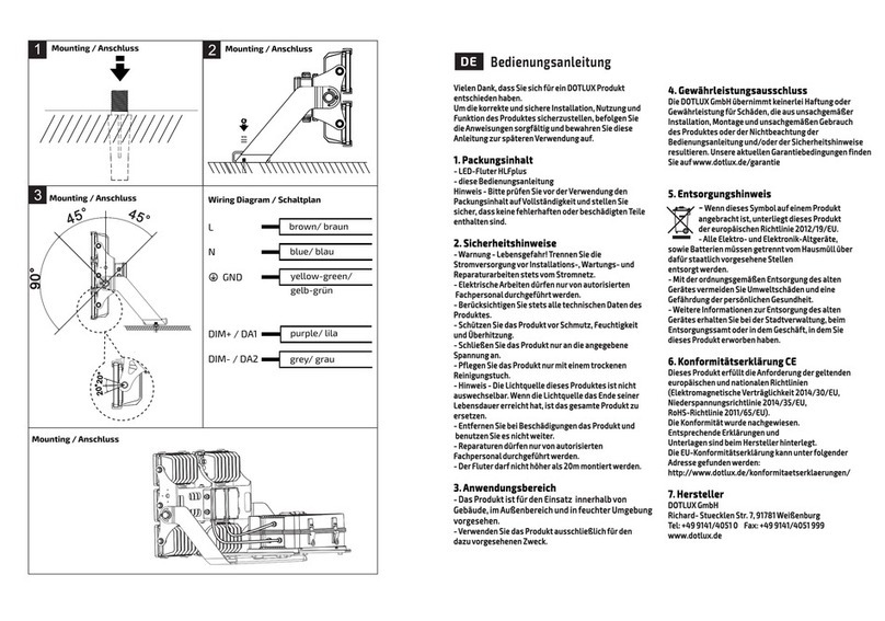 DOTLUX 4873-050010 user manual