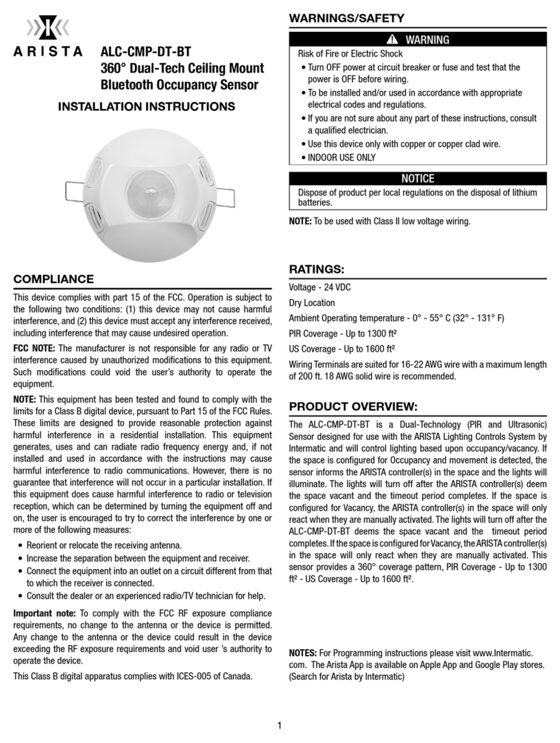 Arista ALC-CMP-DT-BT installation instructions