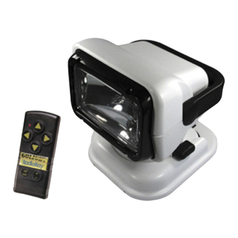 Golight RADIORAY 16.7900 User manual