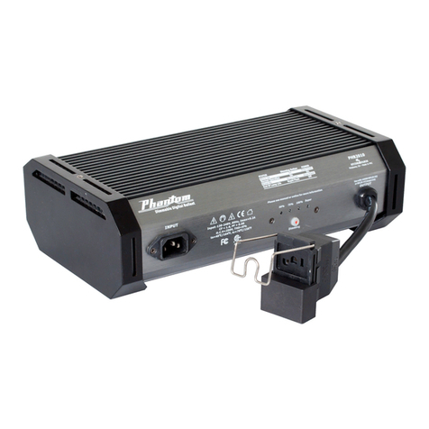 Hydrofarm Phantom II Digital User manual