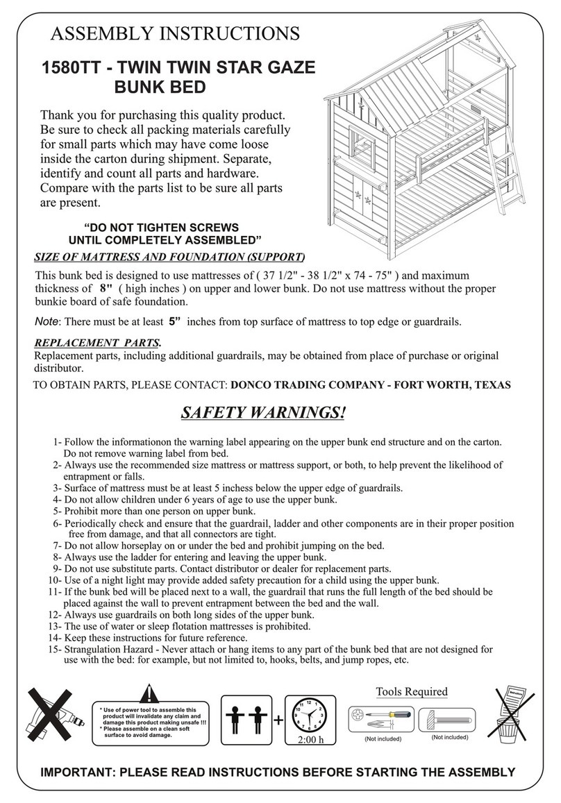 Donco 1580TT User manual
