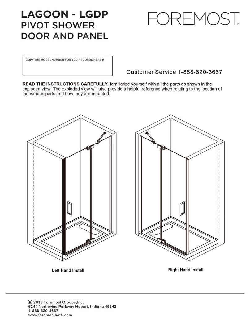 Foremost Groups LAGOON LGDP manual