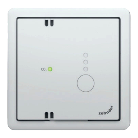 Zehnder Rittling 0-10V67 on wall Installer manual