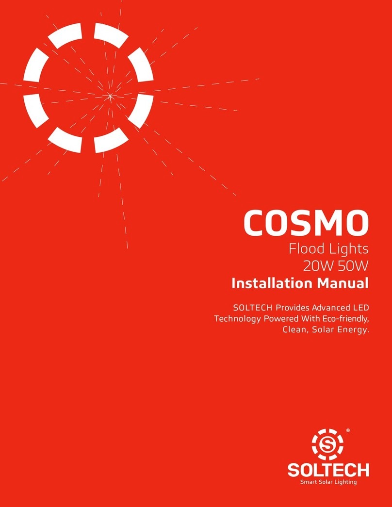 Soltech Cosmo 20W User manual