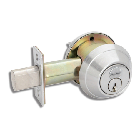 Schlage B-Series Assembly instructions