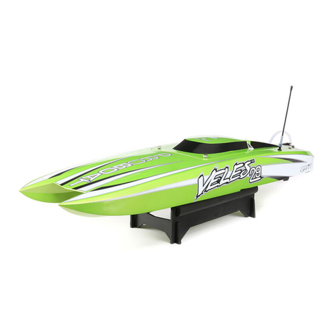 Pro Boat Veles 29 owner's manual