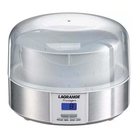 Lagrange FROMAGERE Instruction book