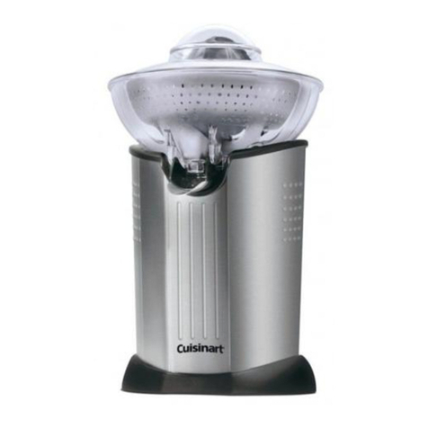Cuisinart CCJ200E User manual
