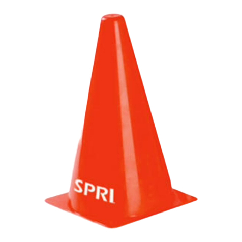 SPRI IGNITE AGILITY CONES Installation instructions