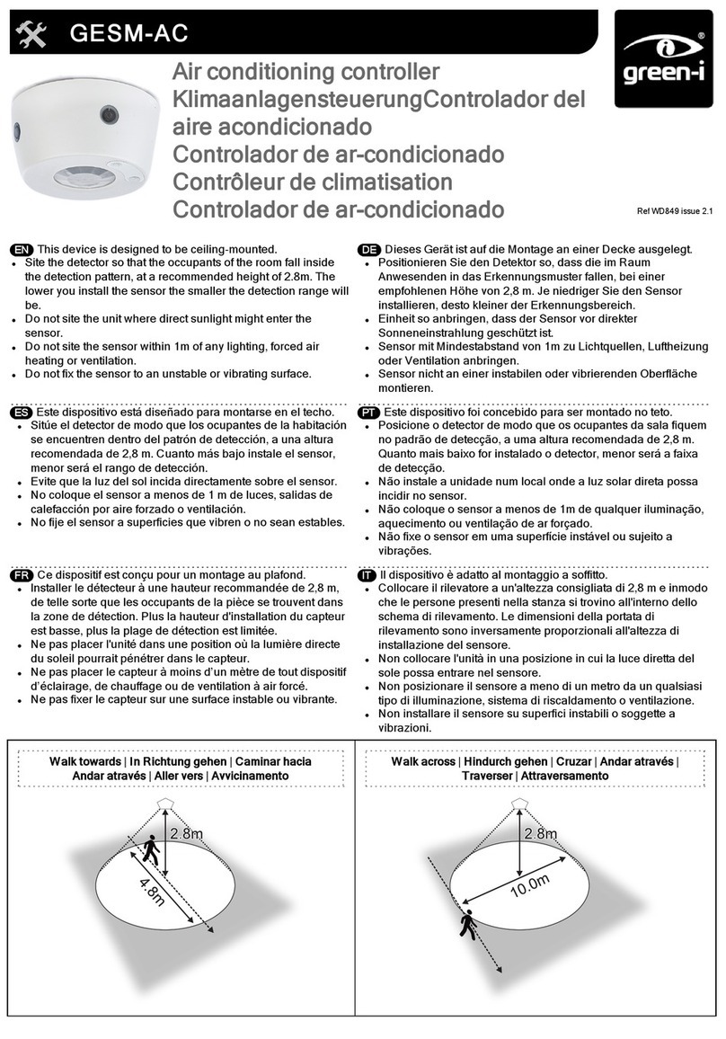 green-i GESM -AC installation guide