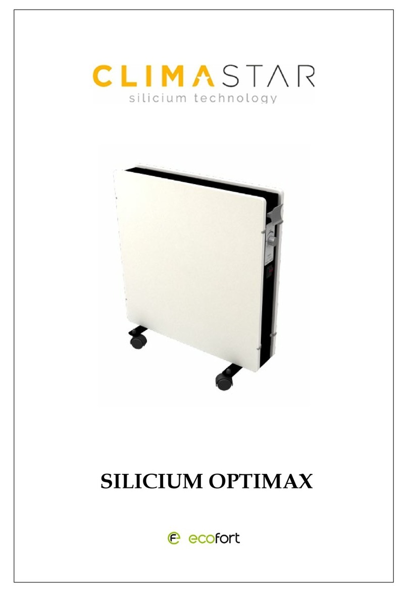 ecofort CLIMASTAR OPTIMAX User manual