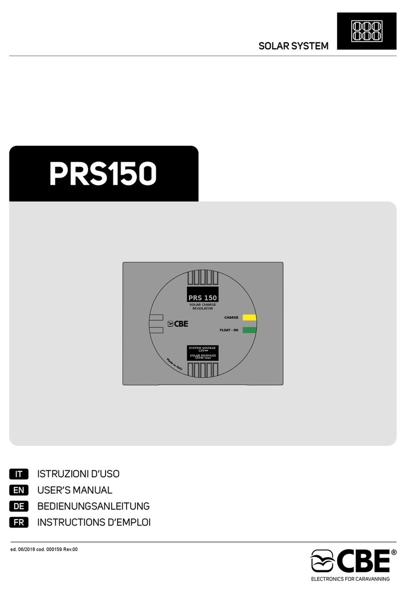 CBE PRS150 user manual