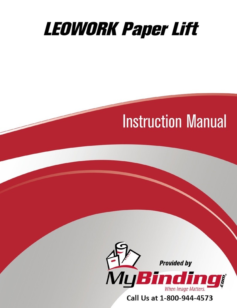 MBM LEOWORK instruction manual