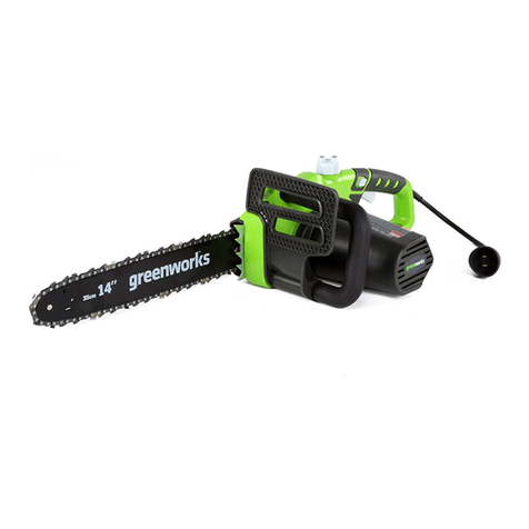 GreenWorks 20222 Operator's manual