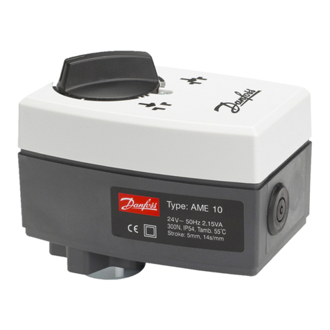 Danfoss AME 10 operating guide